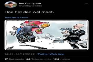 Coupe du monde: L'équipe du Maroc attaquée par un caricaturiste néerlandais Coupe du monde: Un caricaturiste néerlandais s'attaque aux marocains