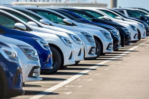Importation des véhicules d'occasion de moins de 3 ans