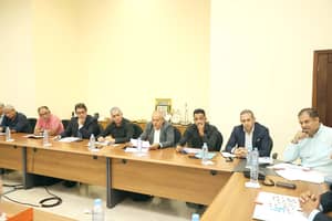 Rencontre entre Walid Sadi et les présidents de clubs dz