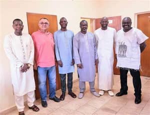 Bakary Gassama Honoré par la Fédération gambienne de football