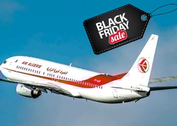 Black Friday : les meilleures promotions Air Algérie pour vos voyages