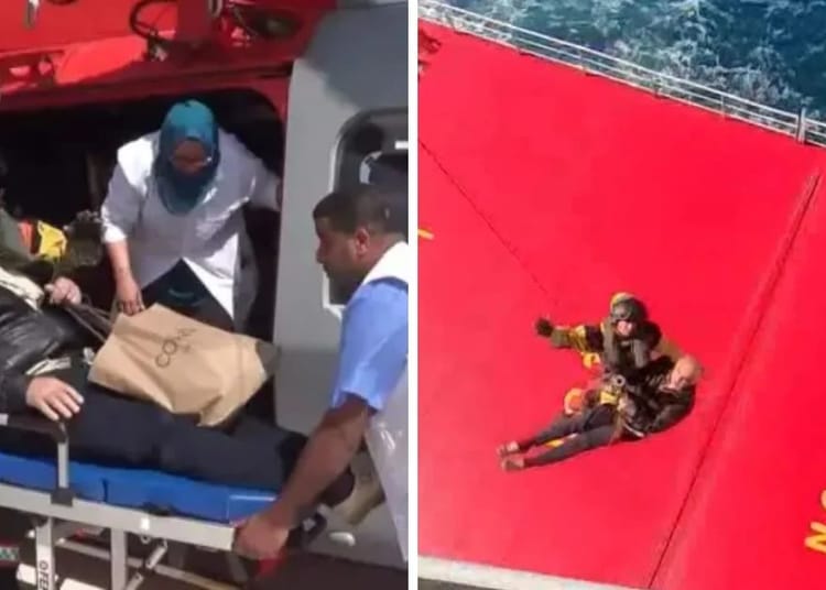 La marine algérienne secourt 2 marins indiens