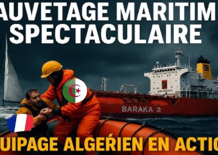 Héros en mer : l’équipage d’un navire Sonatrach sauve un Français au large de l’Italie – la vidéo du sauvetage impressionne