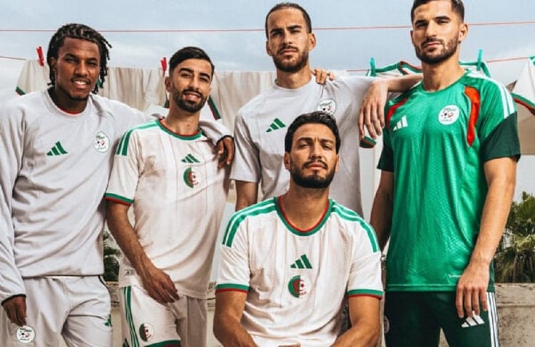 Découvrez le nouveau maillot zellige de l’équipe d’Algérie