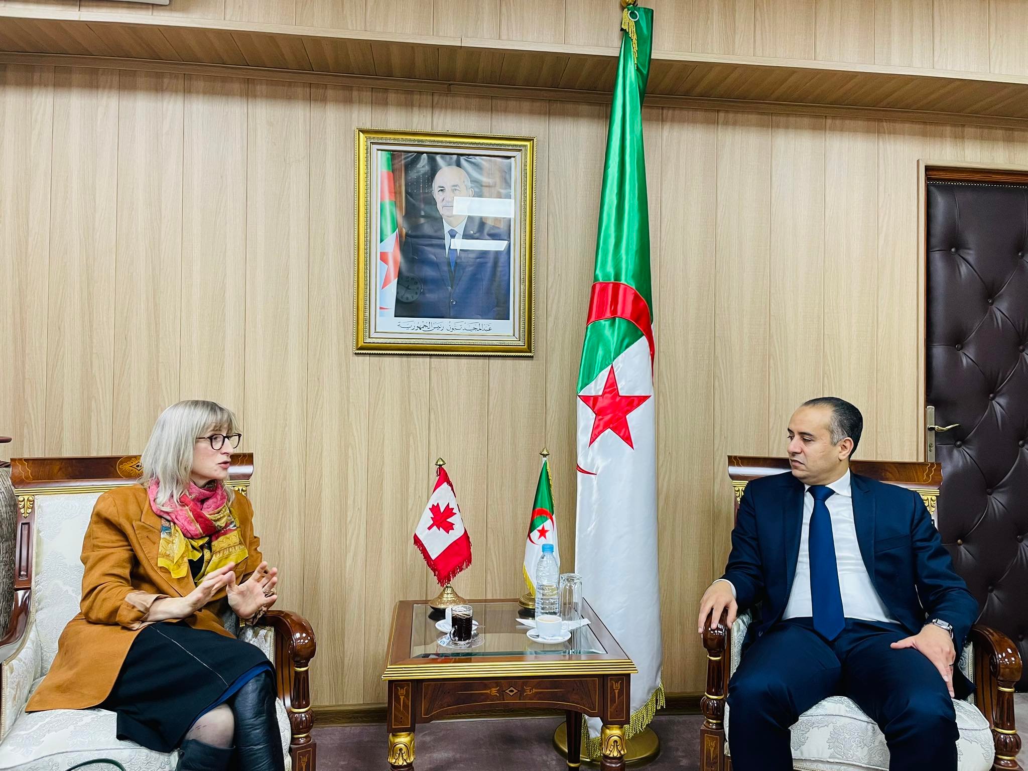 Walid Sadi intensifie l’action diplomatique sportive avec une rencontre clé avec l’ambassadrice du Canada