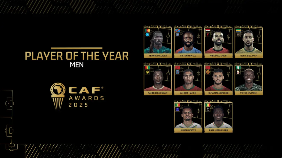 CAF Awards 2025 : Qui sera le grand vainqueur ? Suivez la cérémonie ici !