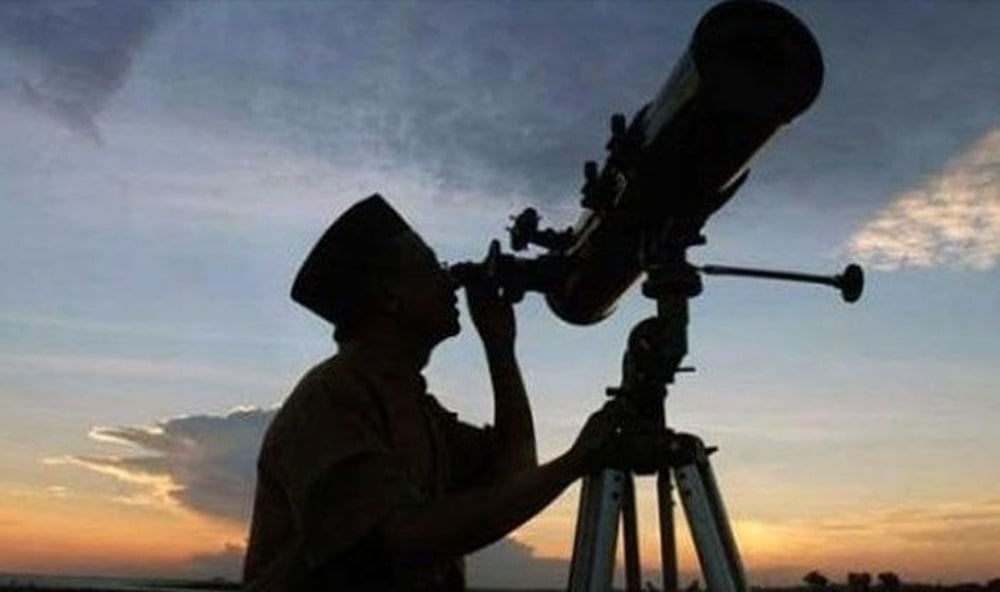 l'observation de la lune du mois de Chawal