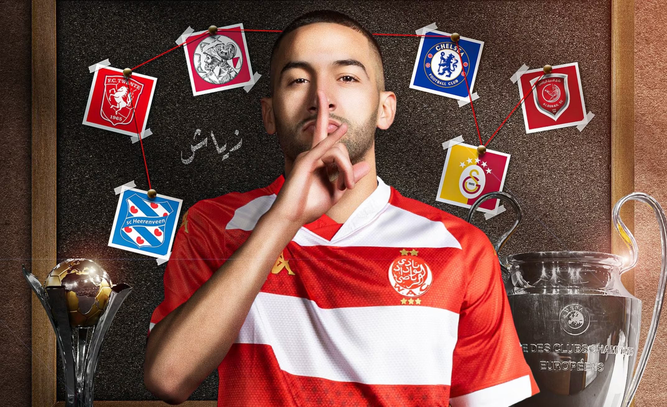 Hakim Ziyech répond de manière cinglante à un compatriote