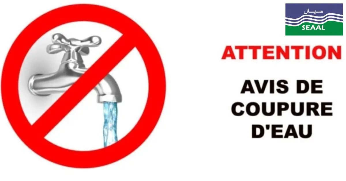 Coupure d’eau à Alger : 2 communes touchées ce jeudi, selon SEAAL