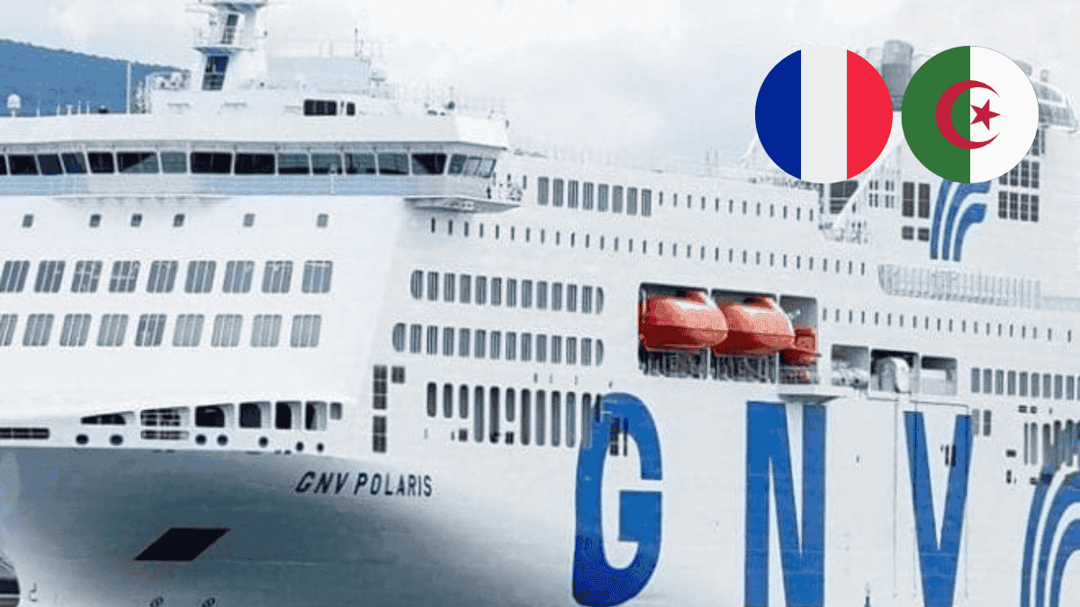 Traversées France Algérie GNV : réductions jusqu’à 40 pourcent