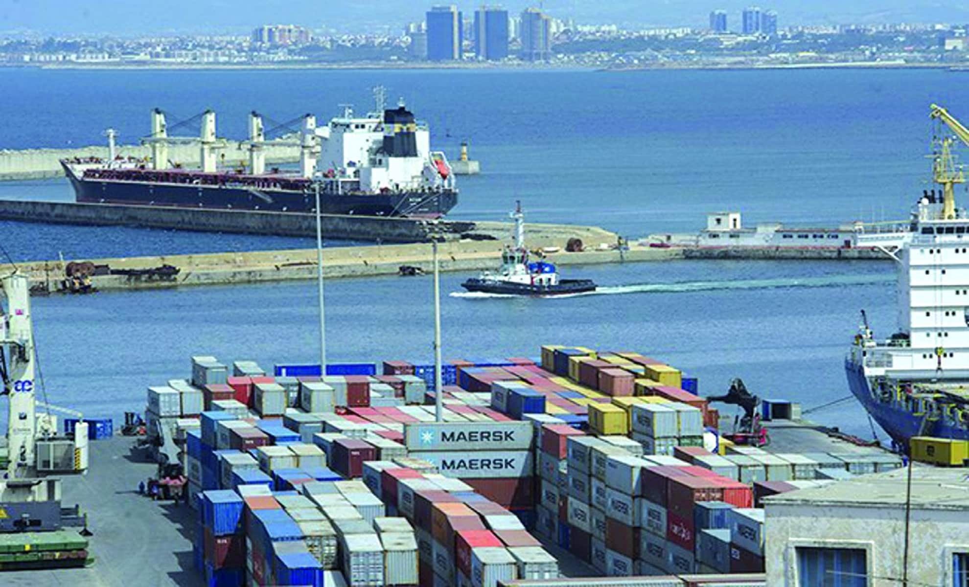 Explosion des exportations au port d'Alger : +42 % en 2024