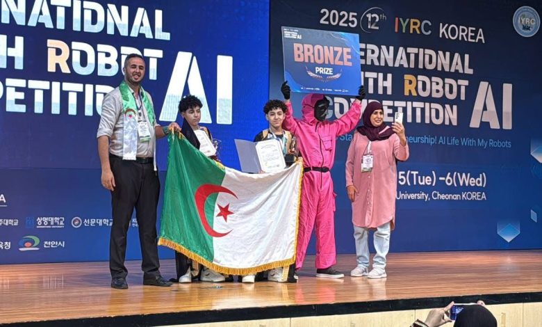 L’Algérie brille au concours mondial de robotique