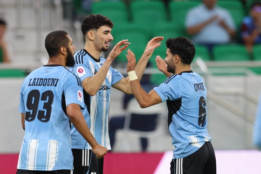 Redouane Berkane brille avec Al-Wakrah SC en championnat