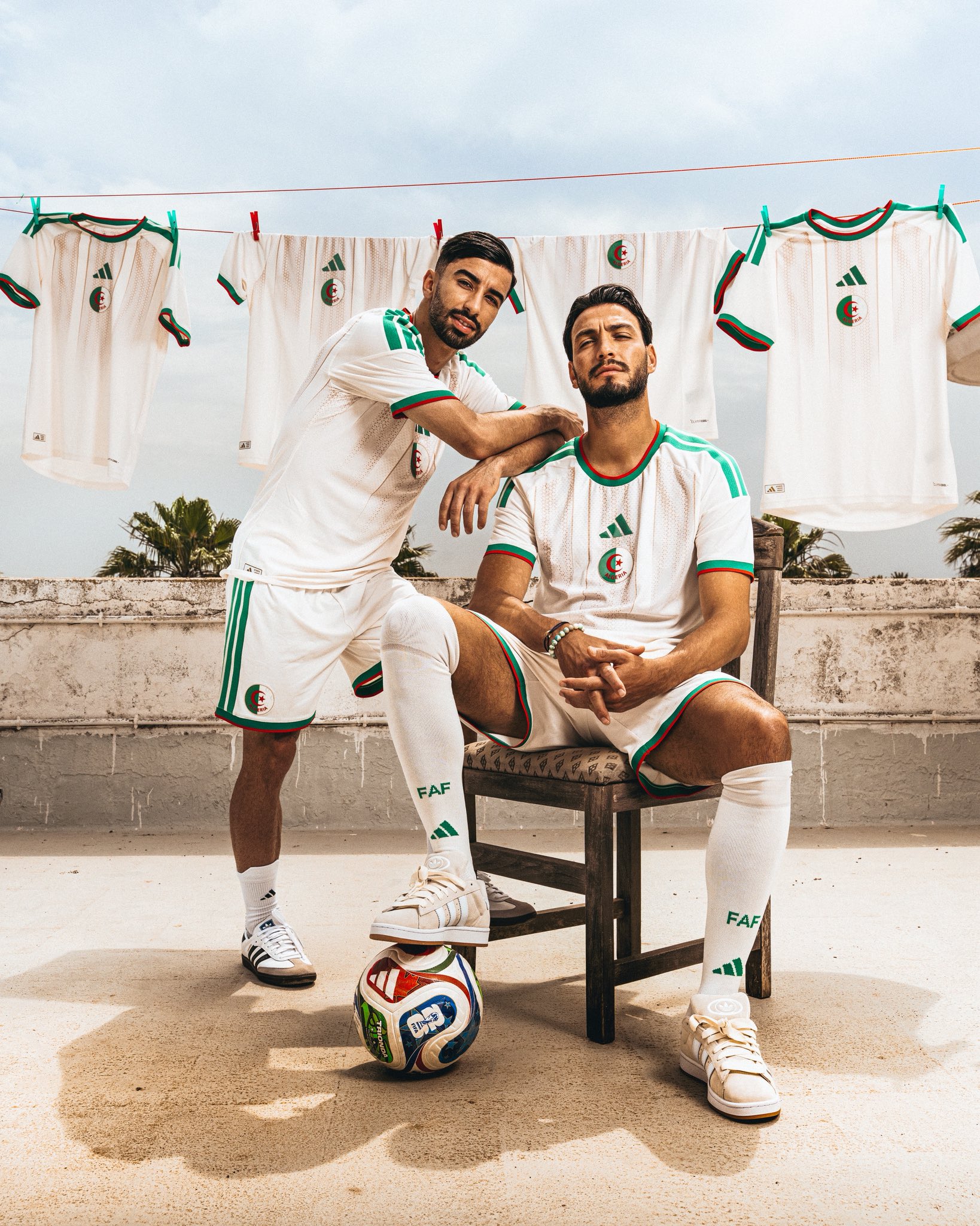 Découvrez le nouveau maillot zellige de l’équipe d’Algérie