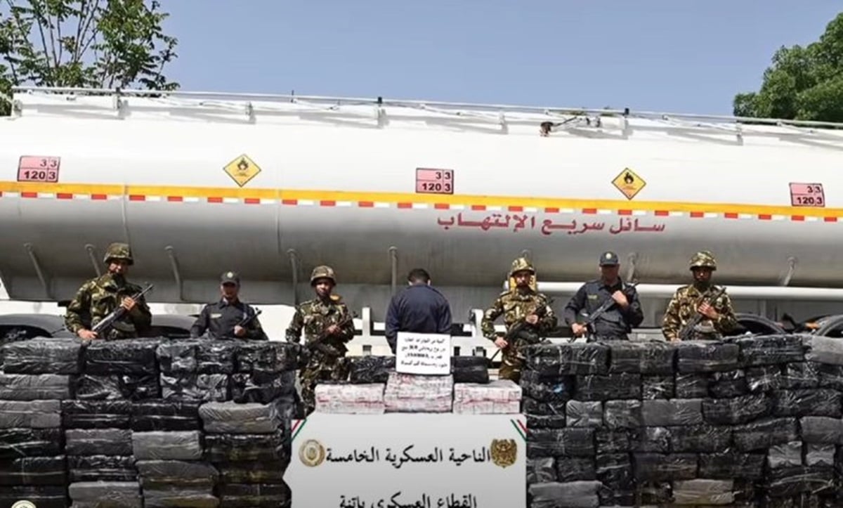 Record en Algérie : Saisie massive de comprimés psychotropes