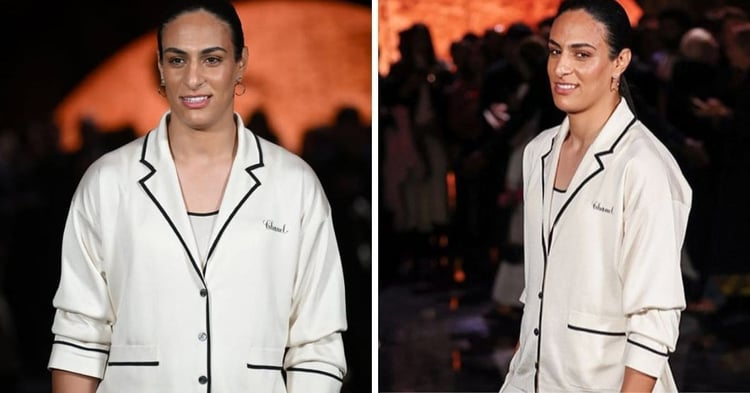 Imane Khelif éblouit au défilé CHANEL à Paris
