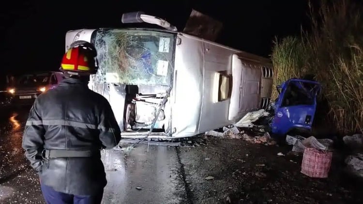 Tragédie en Tunisie : renversement d'un bus algérien, bilan lourd