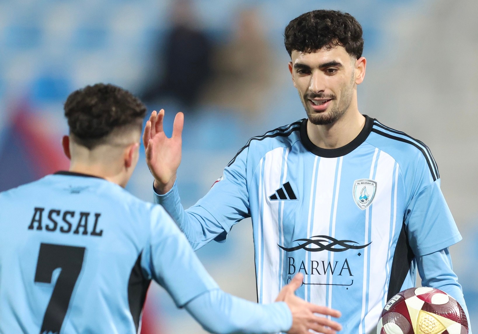 Redouane Berkane brille avec Al-Wakrah SC en championnat