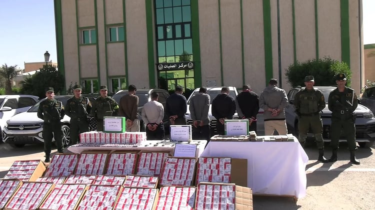 Saisie record de psychotropes en Algérie : 11 suspects révélés