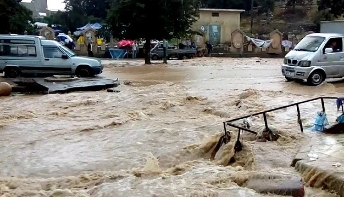 Tempête à Alger : inondations massives et chaos routier