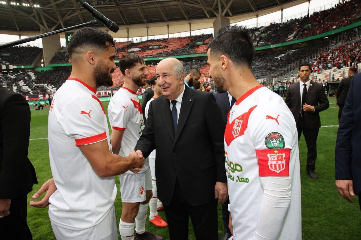 Tebboune crée la surprise lors de la finale USMA-CRB
