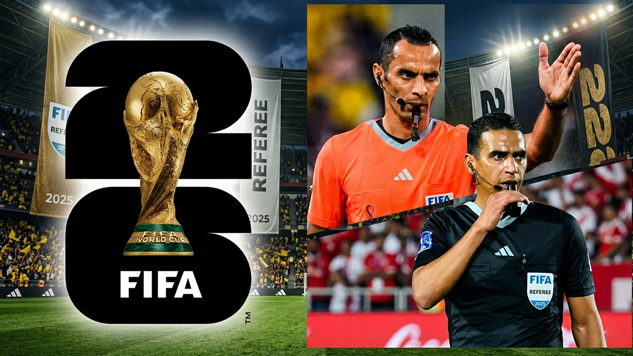 Coupe du monde 2026 : Ghorbal, Jayed… l’arbitrage africain frappe fort avec la FIFA