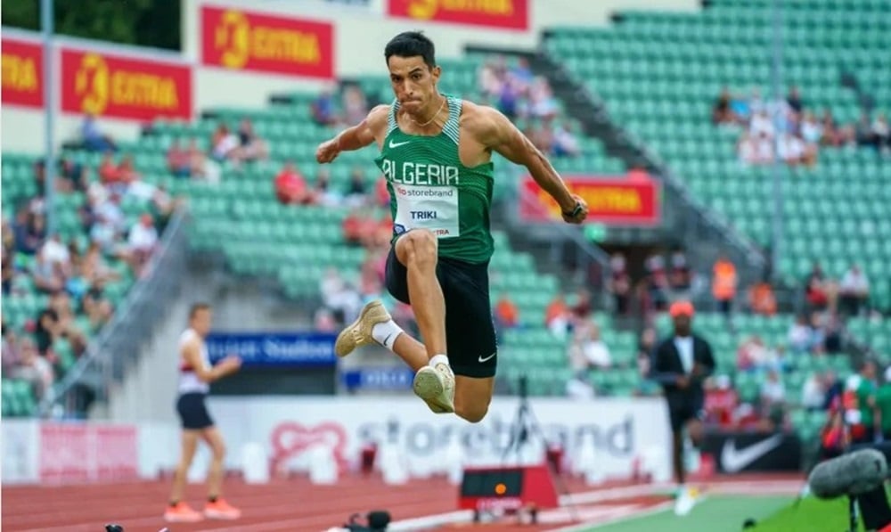 Yasser Triki s'empare du titre mondial en triple saut