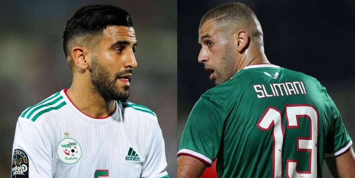 Mahrez et Bounedjah relancent le défi à Slimani