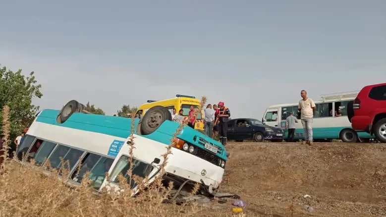 Drame routier à Tipaza : bus accidenté, blessés multiples