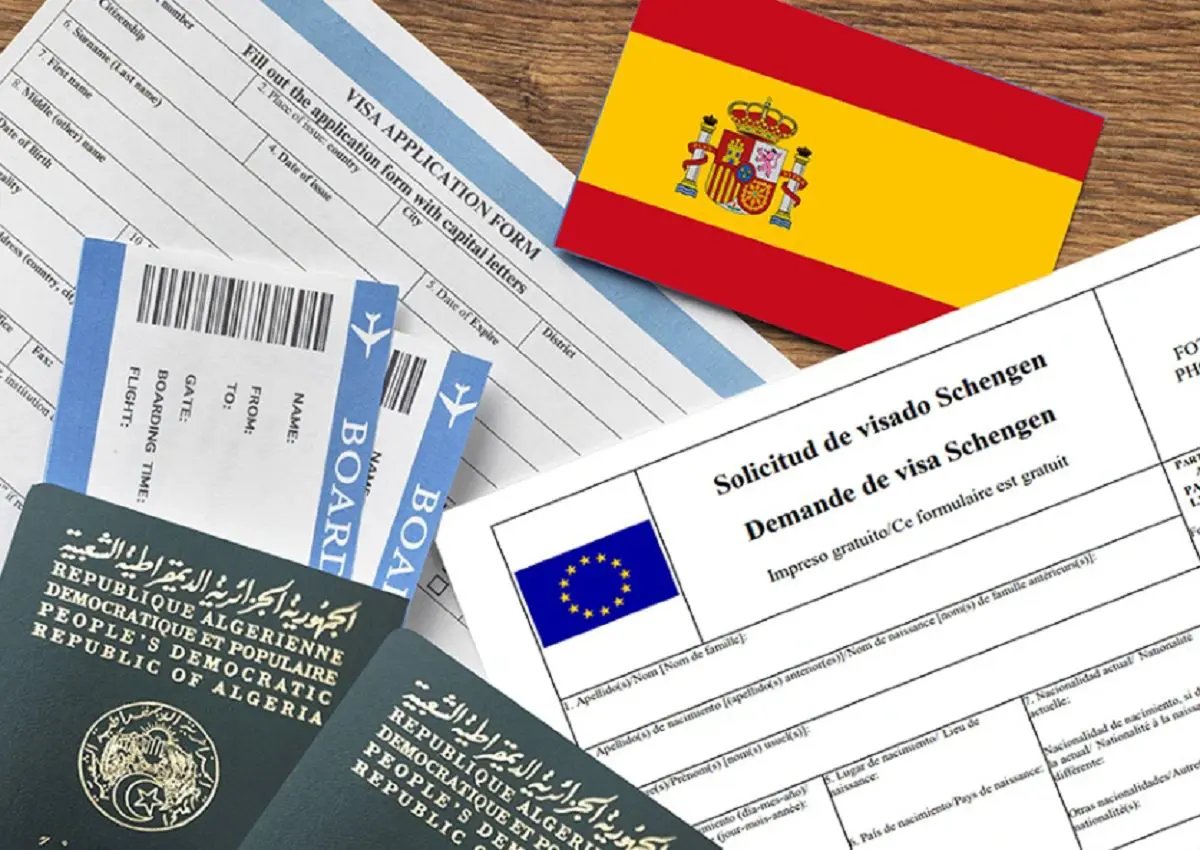 Nouveau visa Schengen pour les Algériens en Espagne