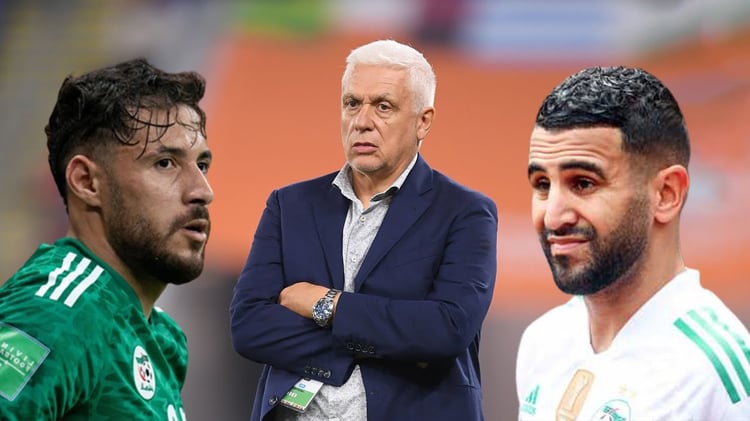 Mahrez et Belaïli émeuvent un fan algérien en tribune