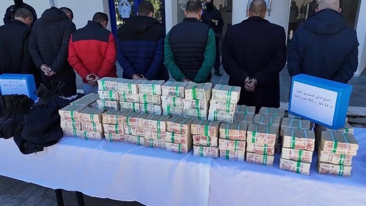 Vol bancaire à Guelma : 11 arrestations et fonds récupérés en partie