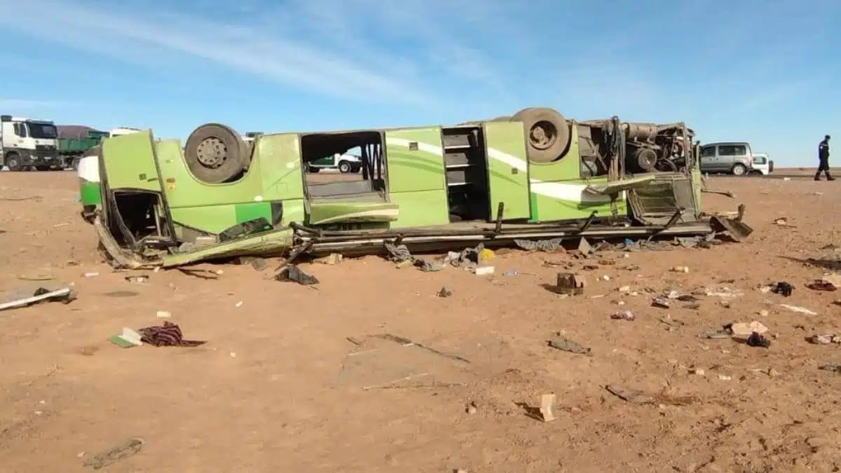 Drame nocturne : deux accidents de bus tragiques en Algérie