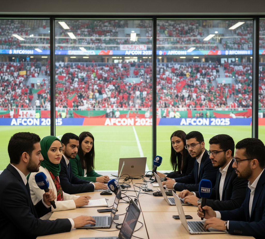 CAN 2025 : Enjeux du journalisme au Maroc