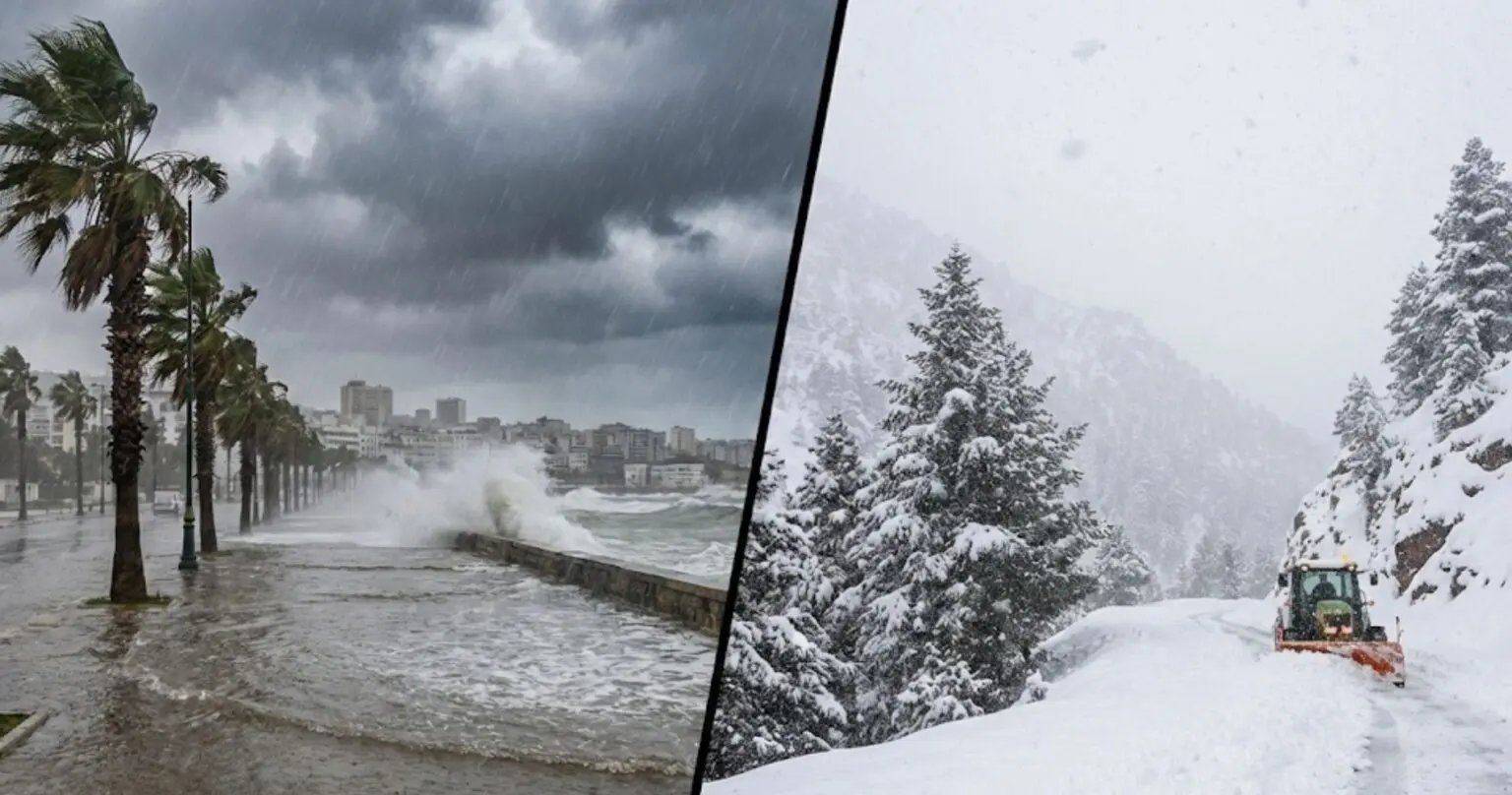 Vent de tempête en Algérie : des rafales à 100 km/h à prévoir !