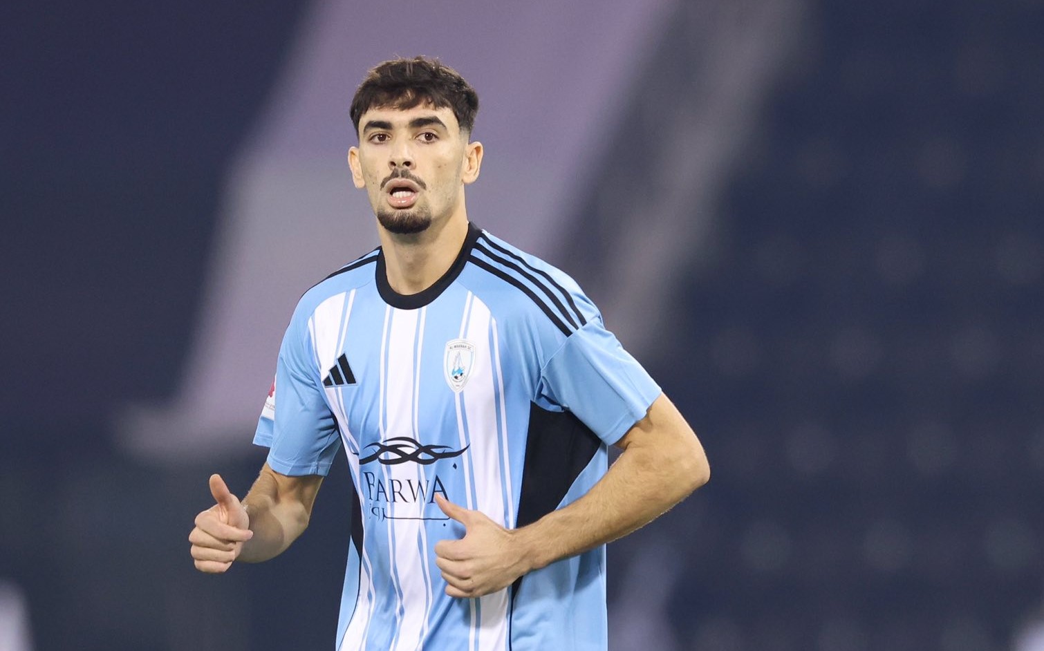 Redouane Berkane brille avec Al-Wakrah SC en championnat