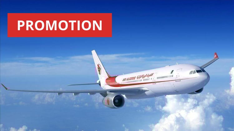 Vols Afrique-Europe pas chers : les offres d'Air Algérie