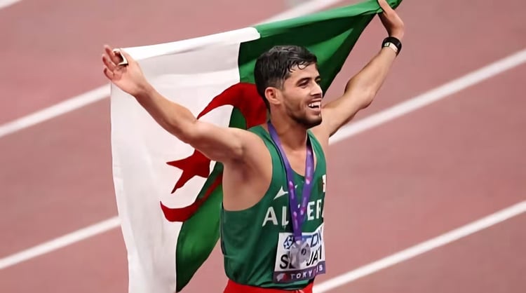 Djamel Sedjati brille aux mondiaux d'athlétisme à Tokyo