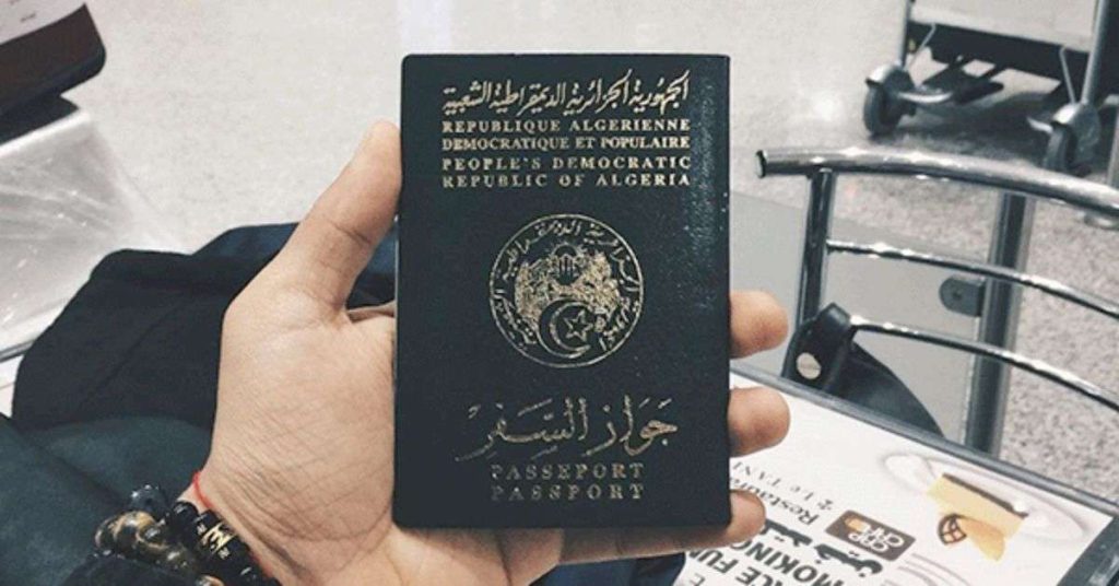 Nouveaux tarifs du passeport algérien pour la diaspora