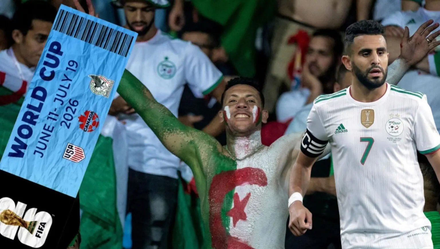 Billets Algérie pour la Coupe du Monde 2026 : prix révélés !