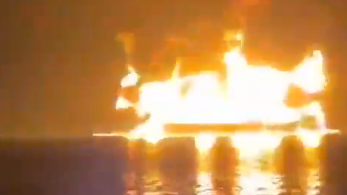 Vidéo : explosion de mines iraniennes dans des navires US ?