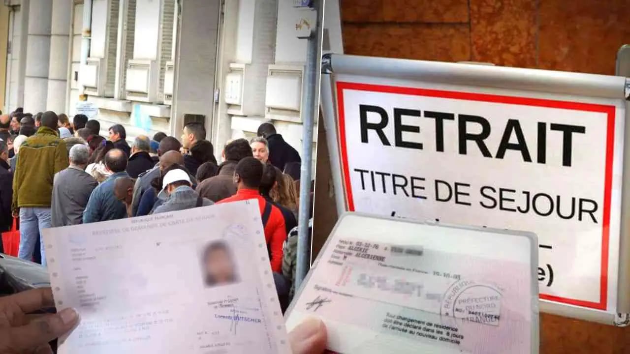 Chute des titres de séjour pour les Algériens en 2025