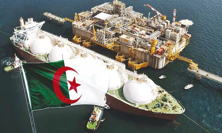 Algérie : place mondiale préservée,mais le GNL recul