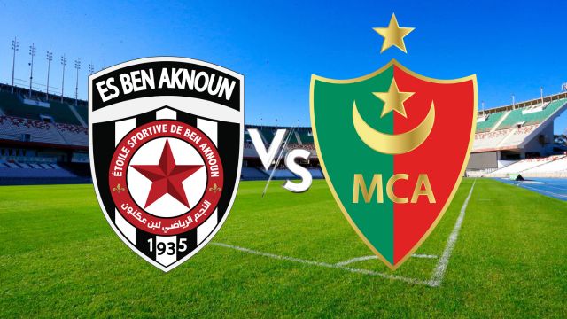 MCA : report du match contre l'ES Ben Aknoun