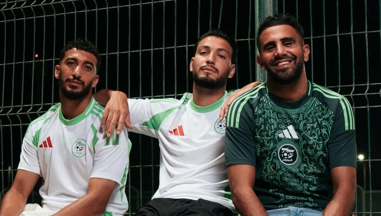 Equipe d'Algérie : les secrets des nouveaux maillots révélés