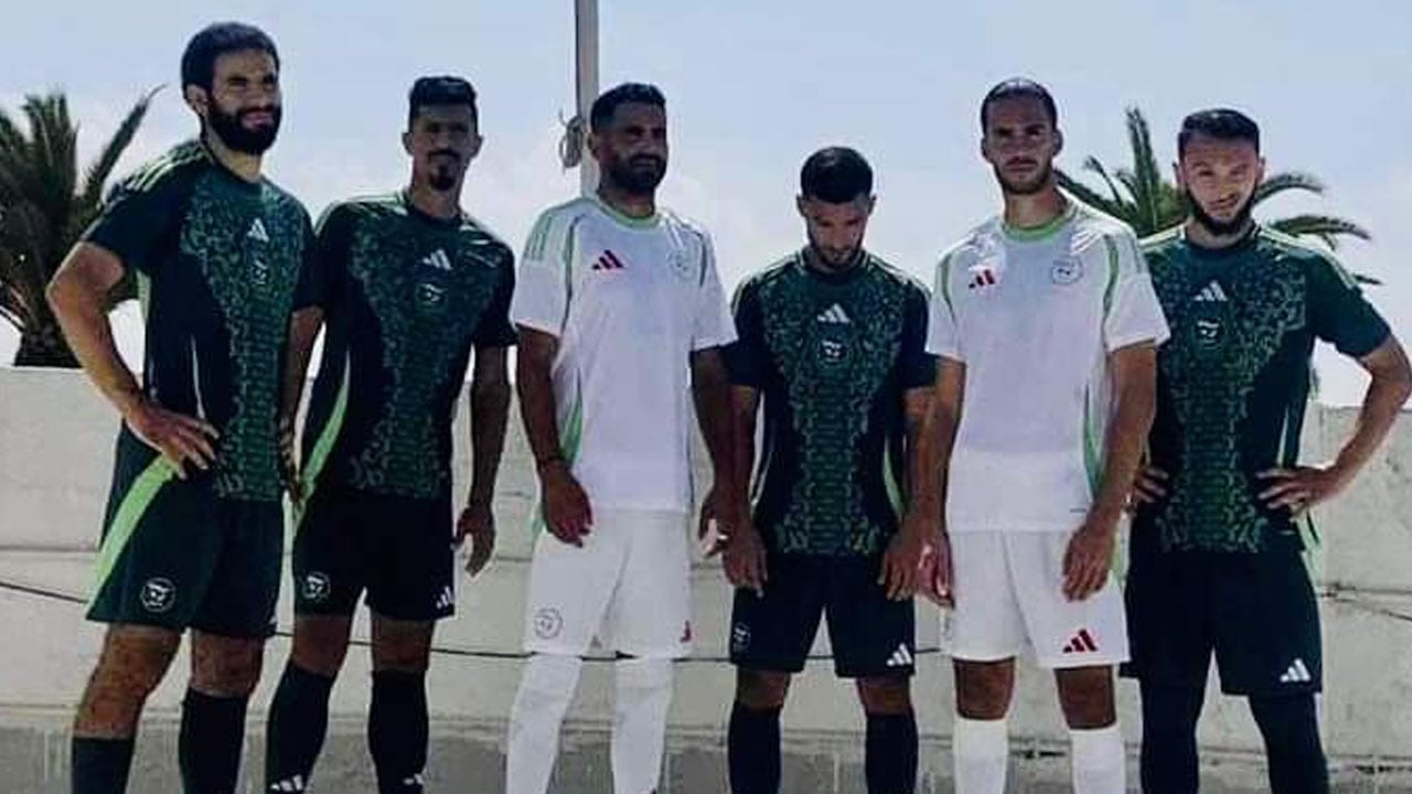 Equipe d'Algérie : les secrets des nouveaux maillots révélés