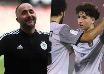 Belmadi et son fils