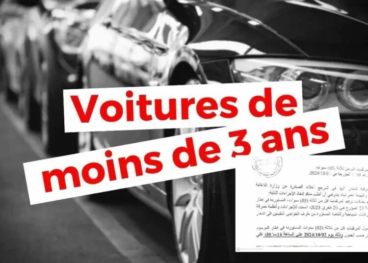 Nouvelles règles d’immatriculation pour des véhicules de moins de 3 ans : ce que vous devez savoir