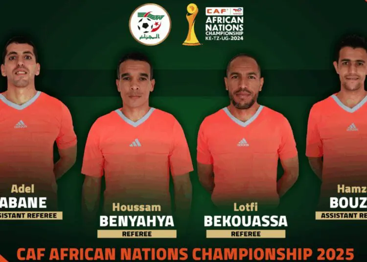 CHAN 2025 : un quatuor algérien à l’honneur pour lancer le tournoi en Afrique de l’Est