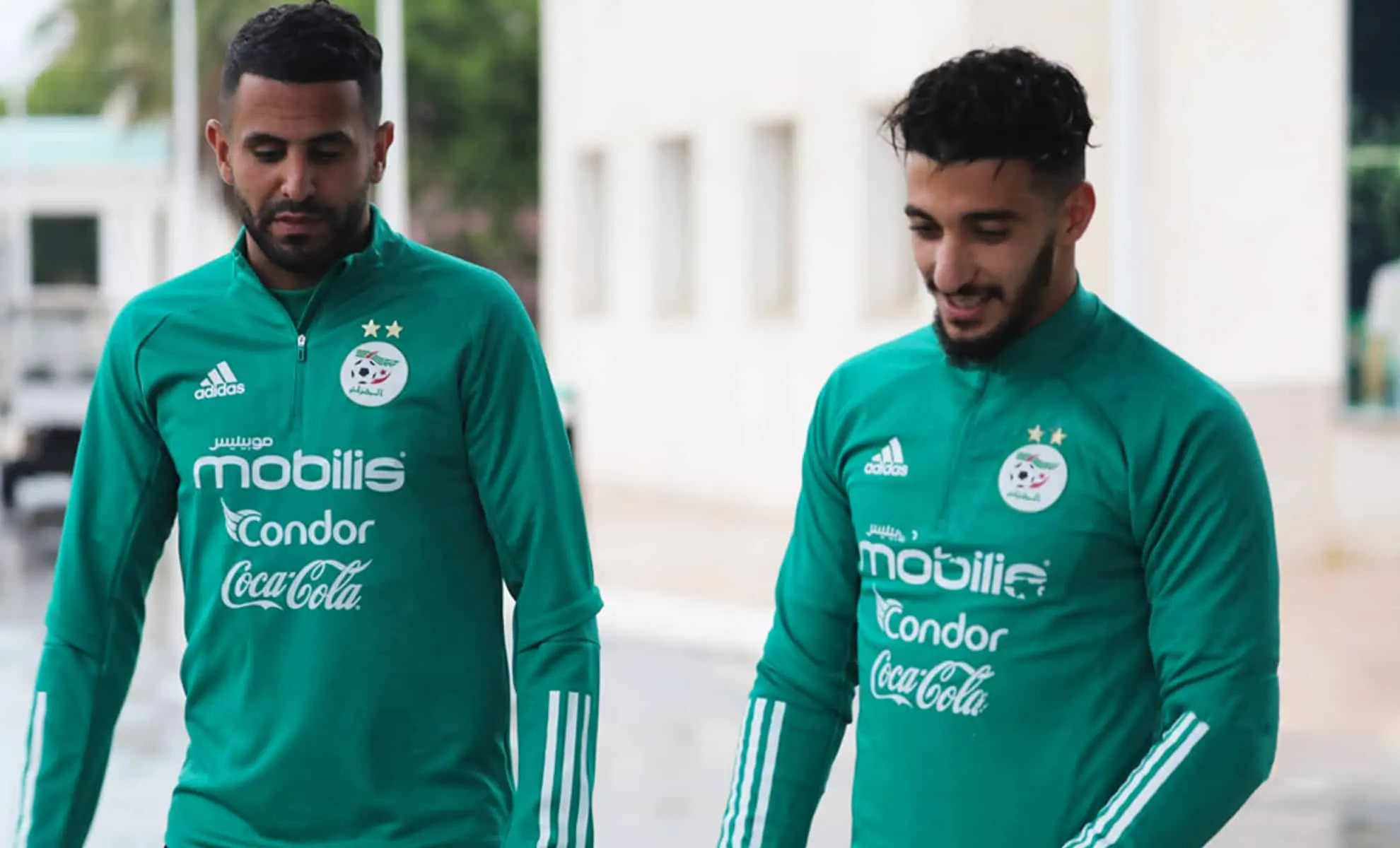 Riyad Mahrez et Saïd Benrahma